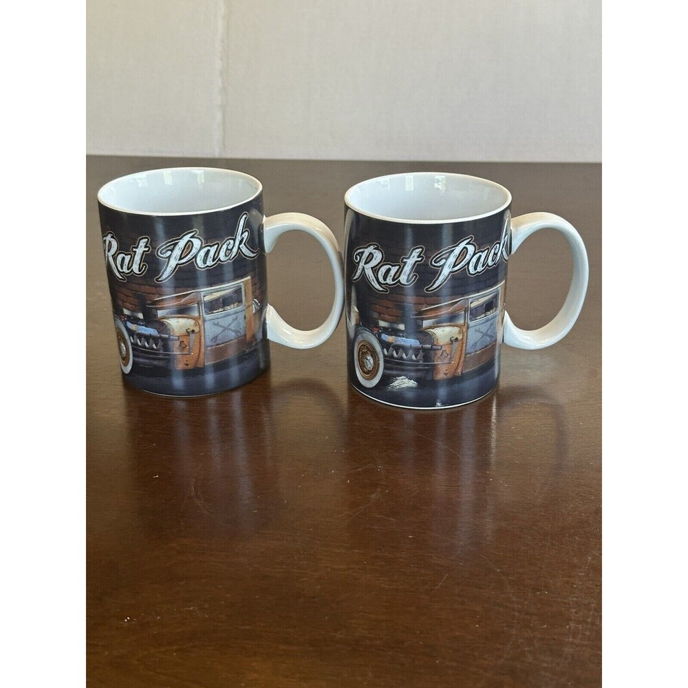 2pc Set Snap-on Tools Ceramic Coffee Mugs All-Over Design Coffee Mug, 16oz